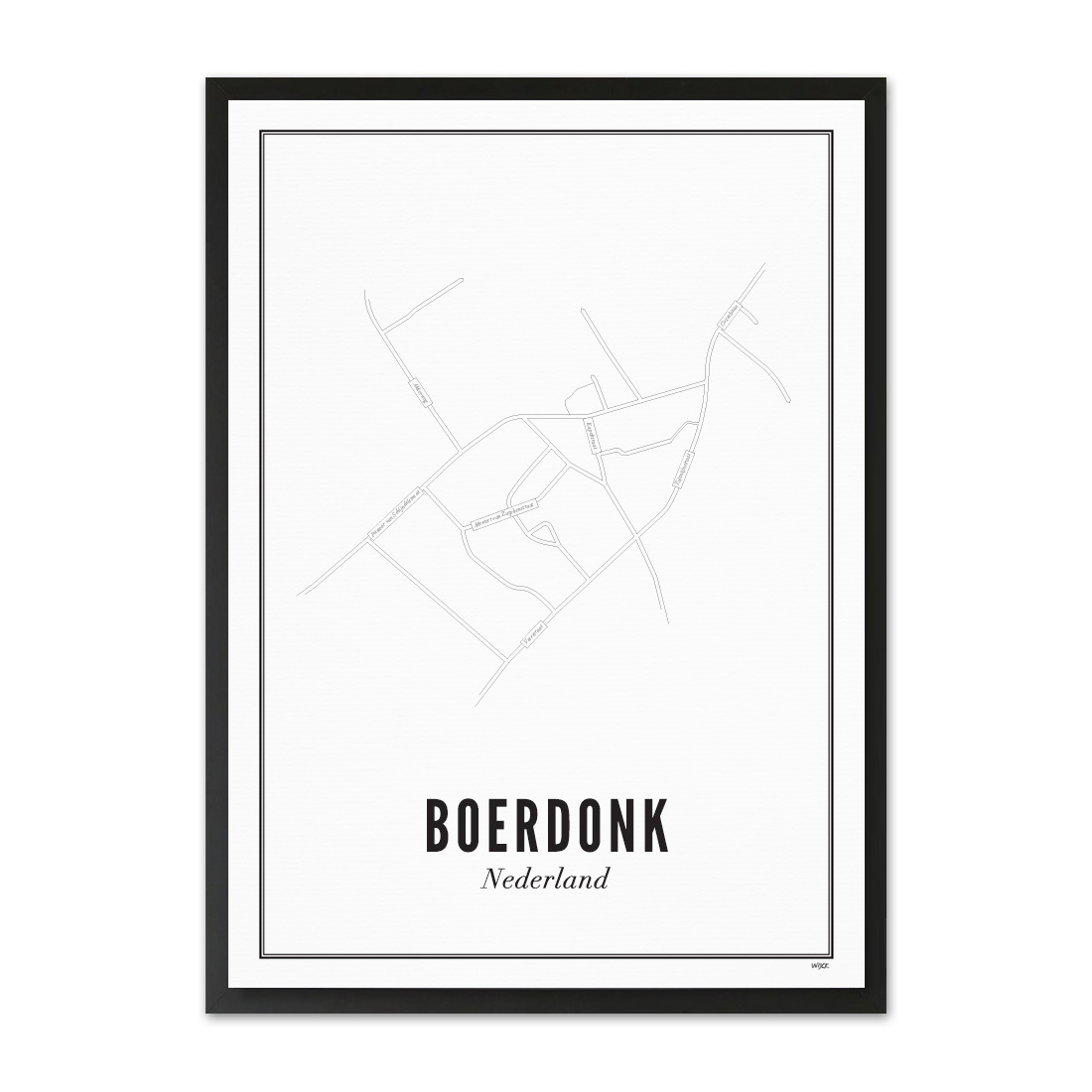 Poster van Boerdonk | WIJCK. 